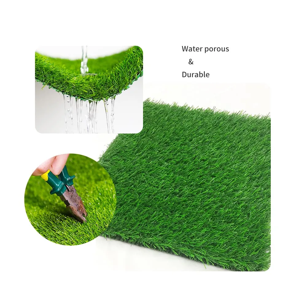 Health Protection Synthetic Grass Artificial Turf Football Grass Landscaping Beautiful Green Springy Lawn Carpet Soccer Housetop Leisure Area Courtyard Grass