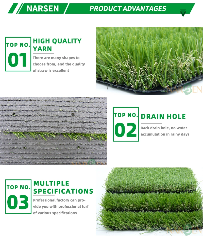 Made in China Best Quality Artificial Grasses for Sports & Landscape Indoor and Outdoor and Indoor Grass for Pets and Garden