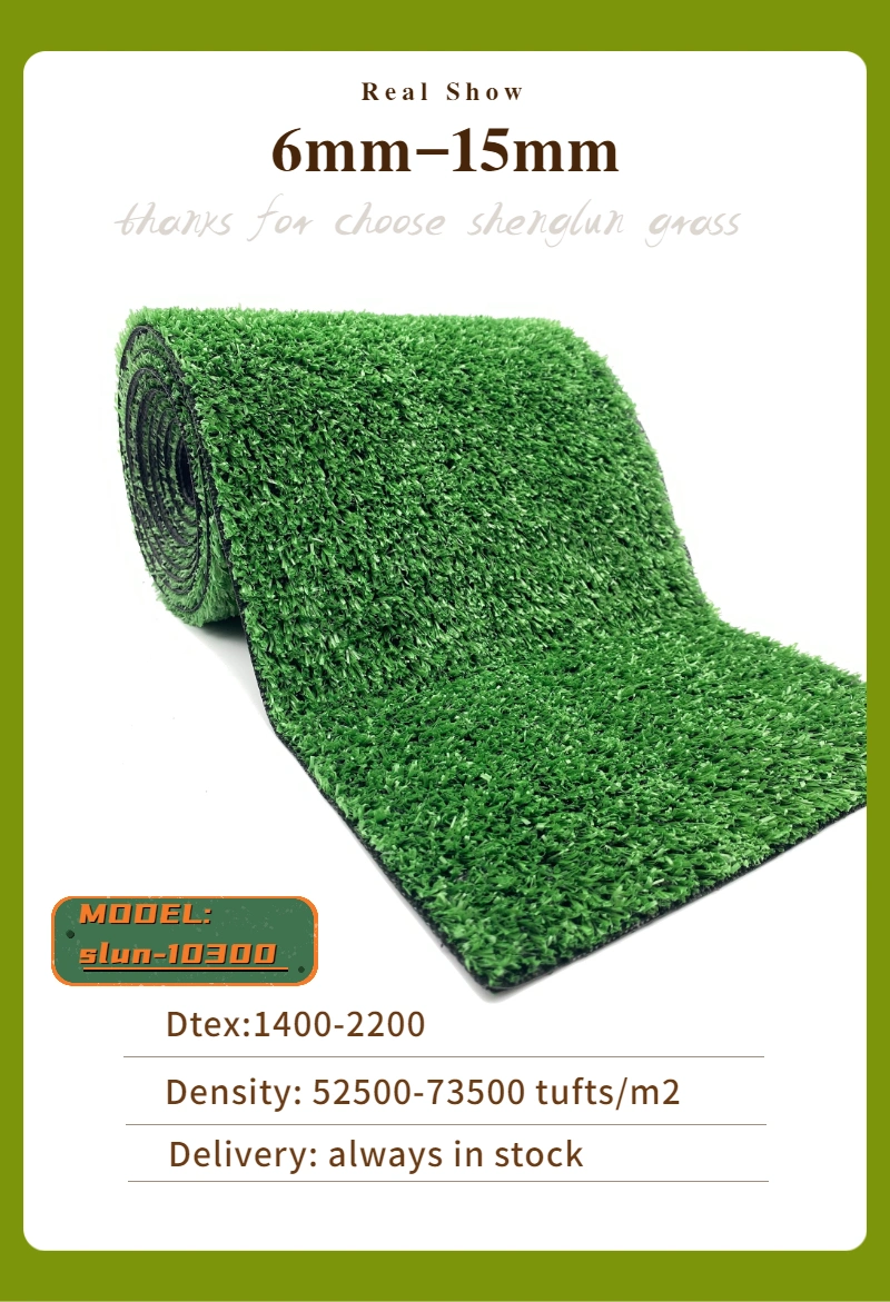 Hebei Factory 10mm-50mm Synthetic Turf Grass Mat Cesped Lawn Landscape/Garden Artificial Grass