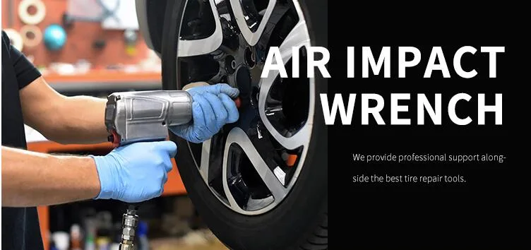 1/2" Air Impact Wrench Industry 850 N. M Twin Hammer Car Repairing Tools