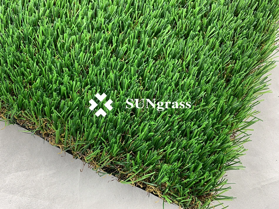 Leisure Grass Artificial Synthetic Grass for Garden Swimming Pool Roof Ground Decoration