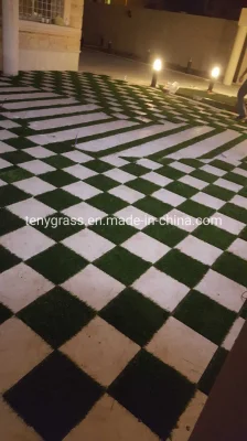 Alfombra de césped artificial para gimnasio con respaldo de espuma de PU con logotipo personalizado para pista de carreras de trineo