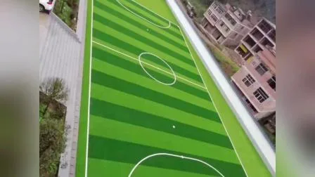 Césped sintético de césped artificial para campo de fútbol Cancha deportiva Césped de fútbol Césped de fútbol Césped artificial de fútbol certificado CE Alfombra de césped