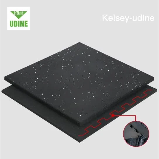 Heavy Duty Reciclado Exterior Rompecabezas de enclavamiento Fitness Deporte Pavimentadora Absorbente de impacto Crossfit EPDM Zona de juegos Gimnasio Rollos de goma Azulejos Esteras Pisos para equipos